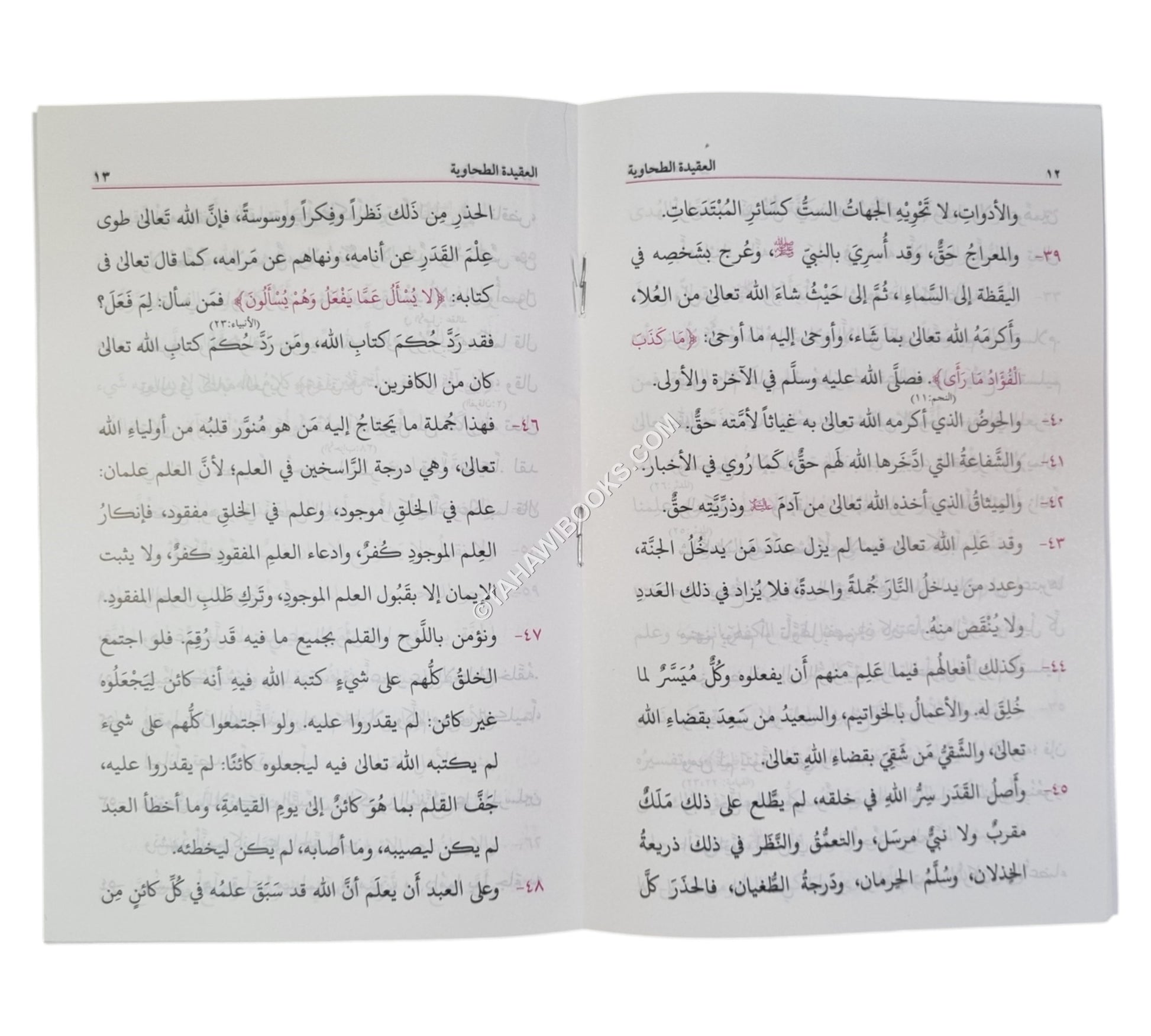 العقيدة الطحاوية-البشرى-وسط
