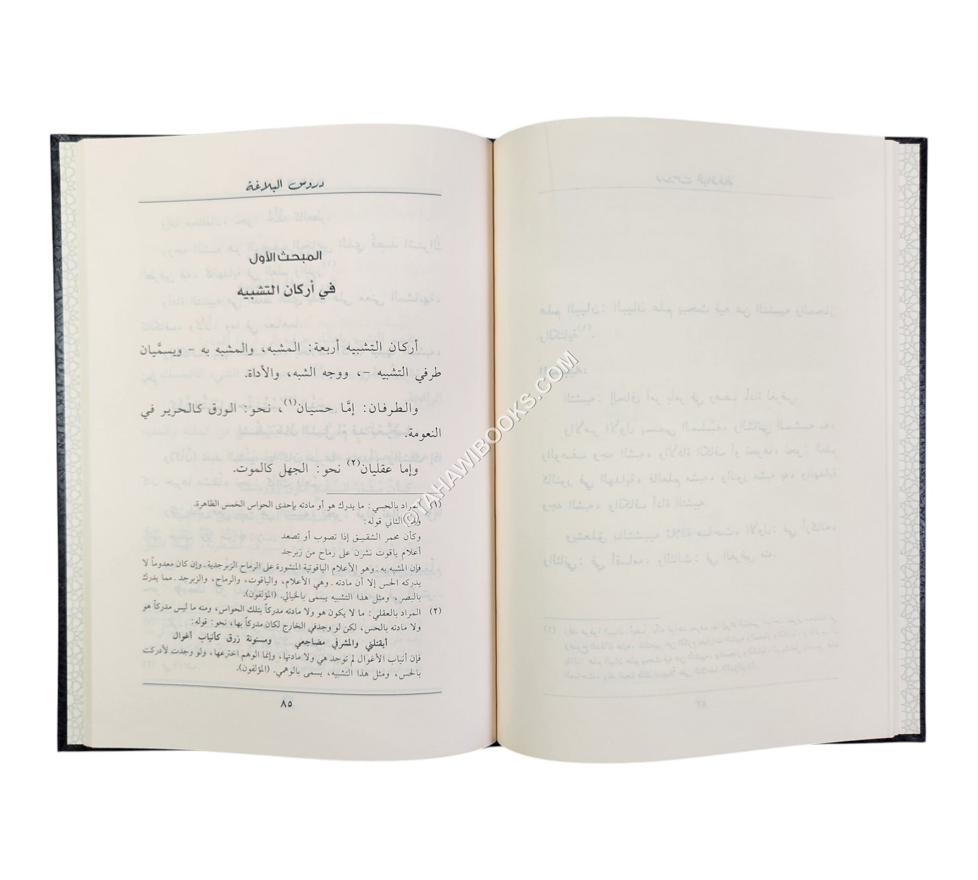 دروس البلاغة-ابن حزم