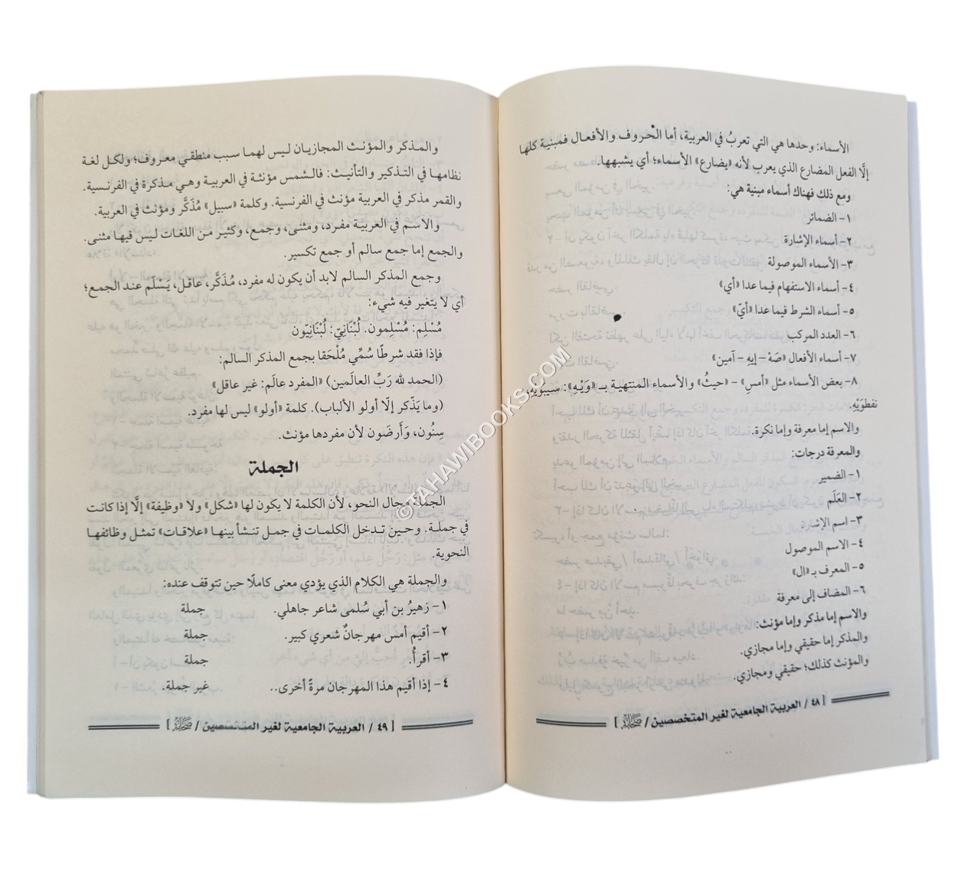 العربية الجامعية لغير المتخصصين