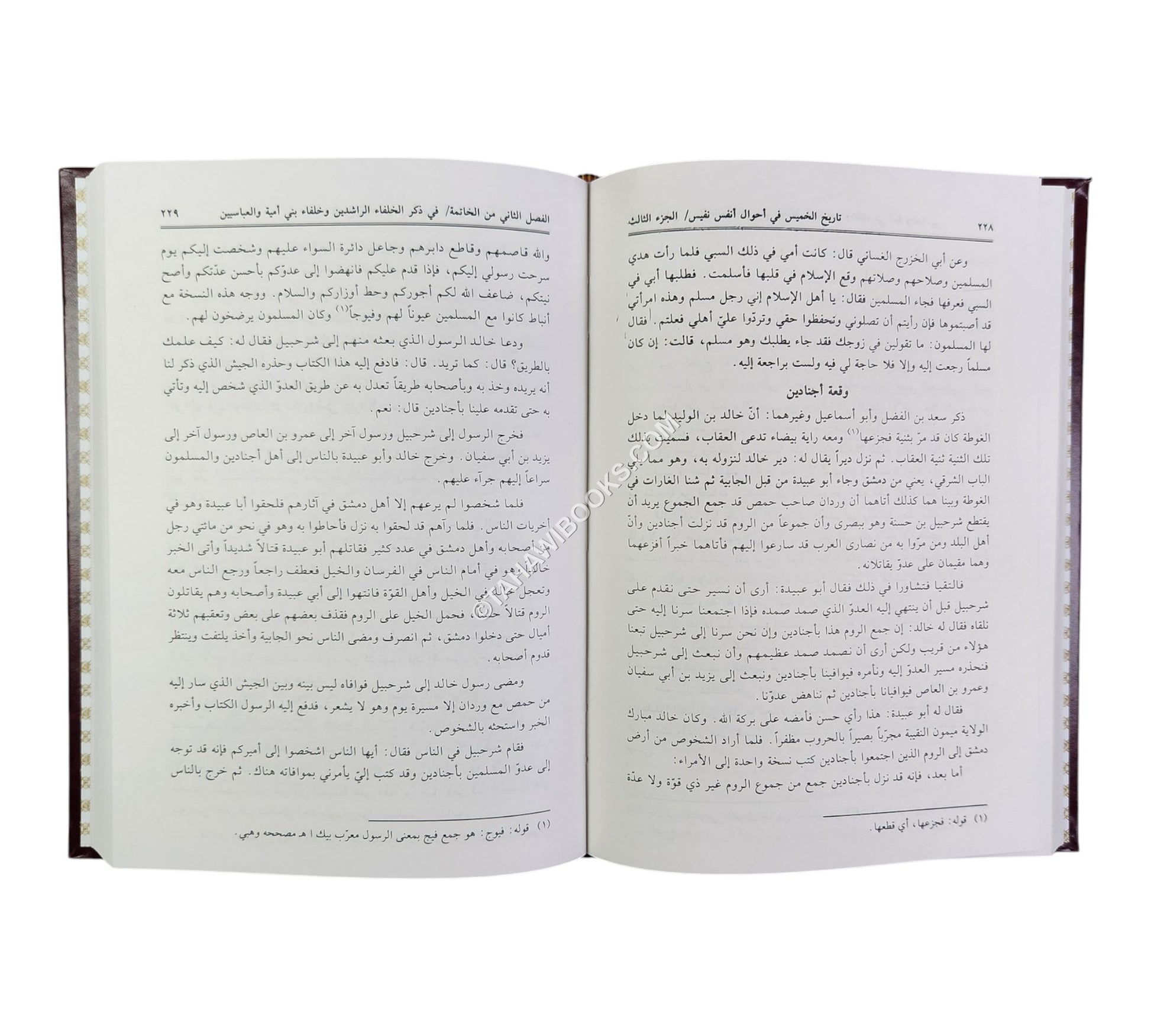 تاريخ الخميس في أحوال أنفس نفيس-العلمية