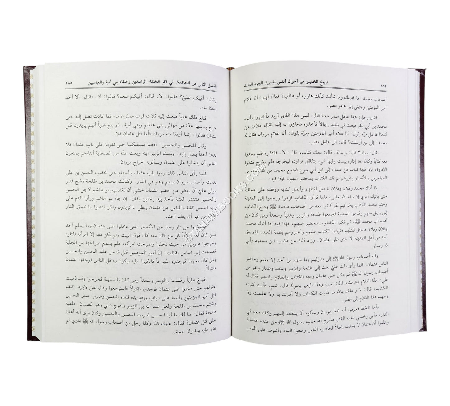 تاريخ الخميس في أحوال أنفس نفيس-العلمية