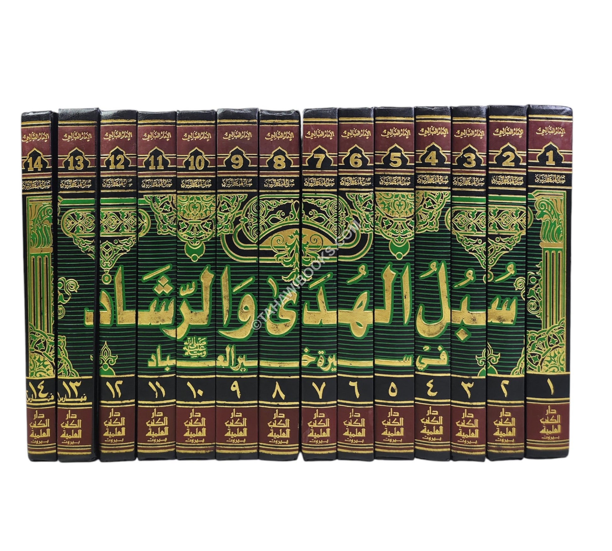 سبل الهدى والرشاد في سيرة خير العباد مع الفهارس-العلمية