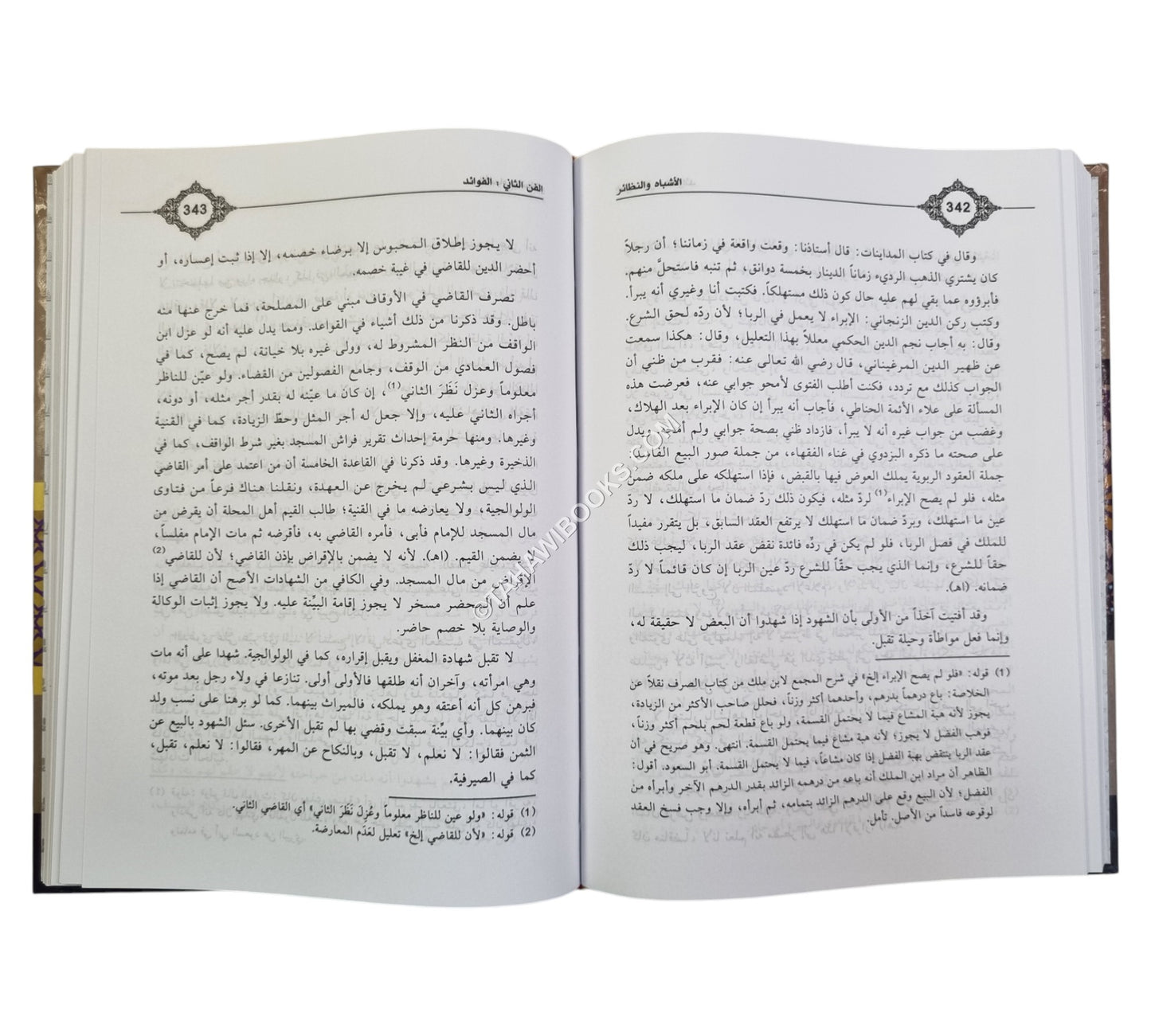 الأشباه والنظائر مع تعليق ابن عابدين-أفضل طبعة