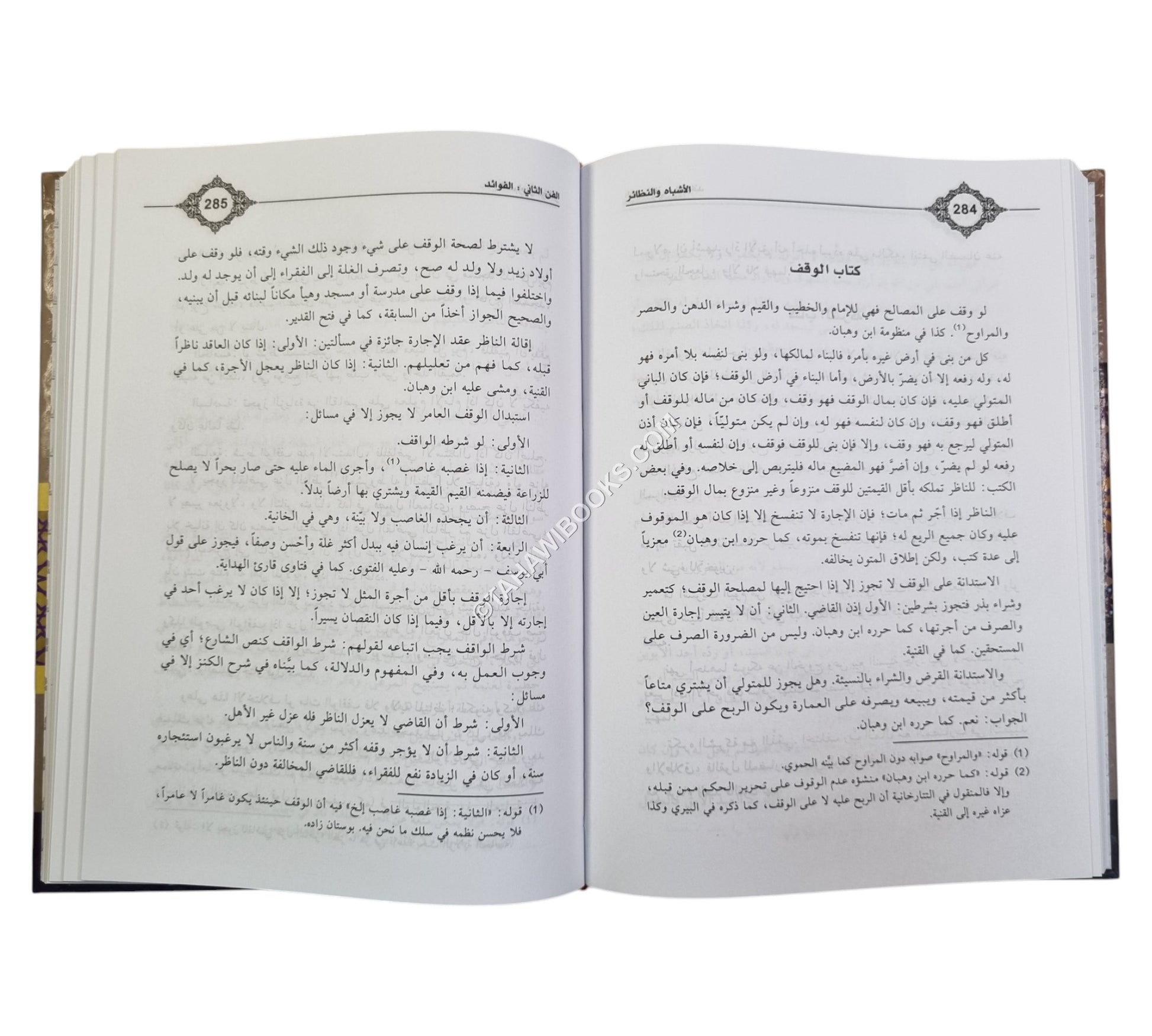 الأشباه والنظائر مع تعليق ابن عابدين-أفضل طبعة
