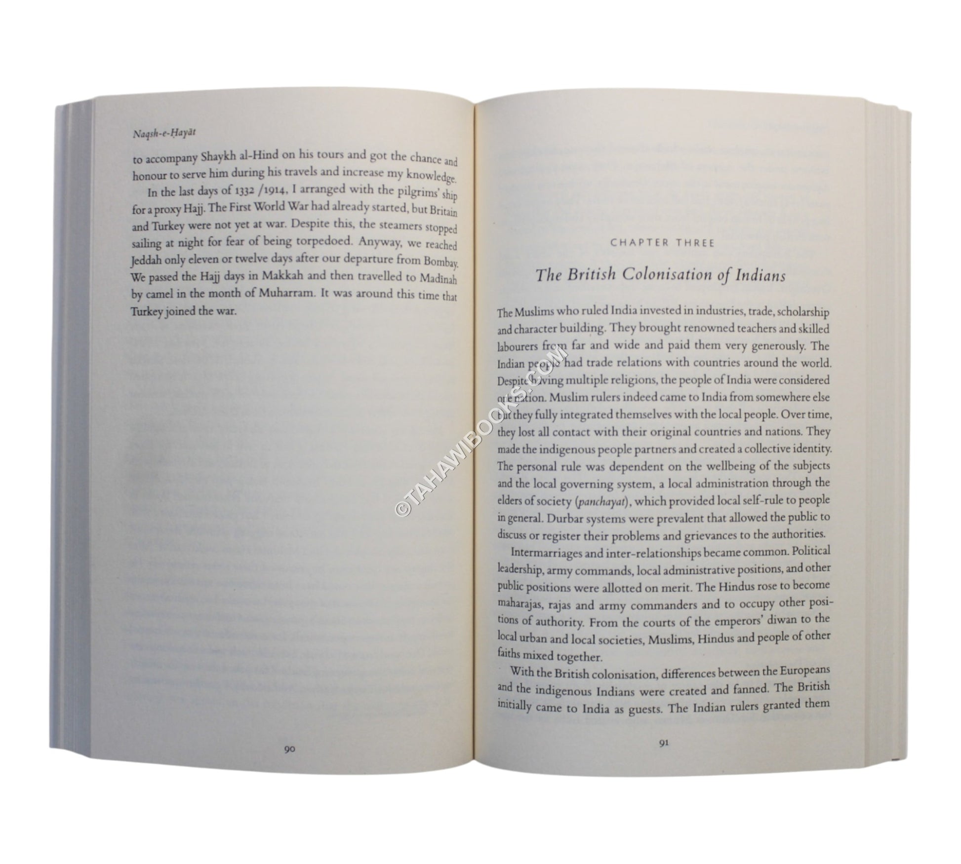 Naqsh-e-Hayat – A Biography and Memoirs of Shaykh Husain Ahmad Madani