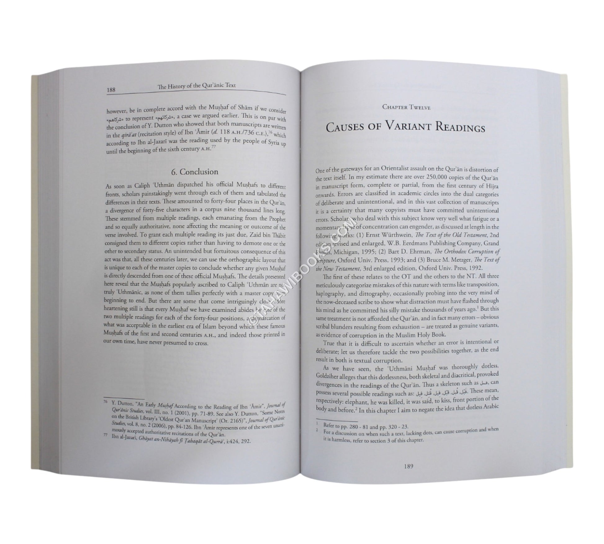 The History of The Quranic Text, from Revelation to Compilation