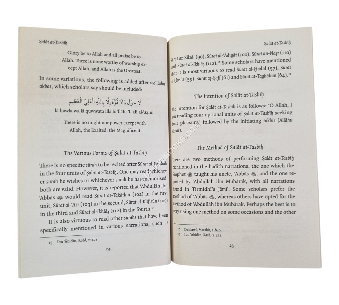 The Virtues and Rulings of Salat at-Tasbih-Small