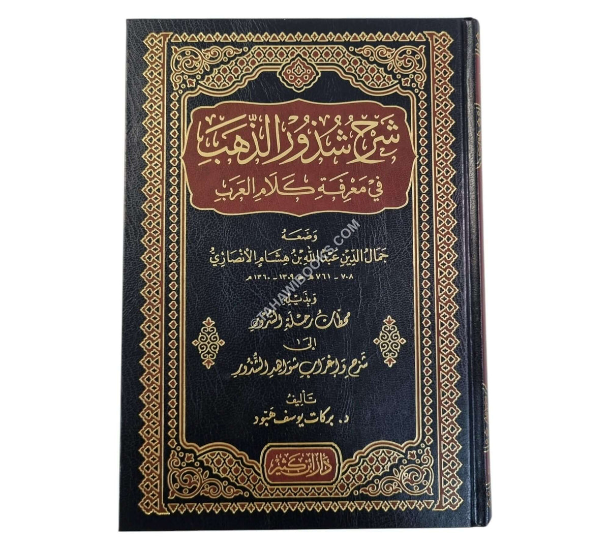 شرح شذور الذهب في معرفة كلام العرب-ابن كثير