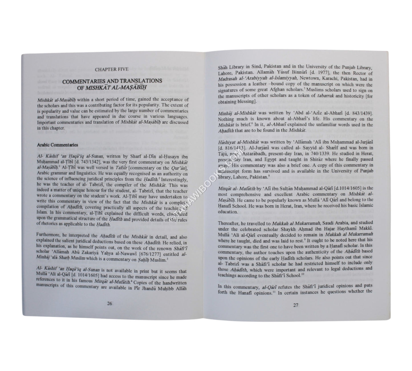 Introduction to Mishkat Al-Masabih