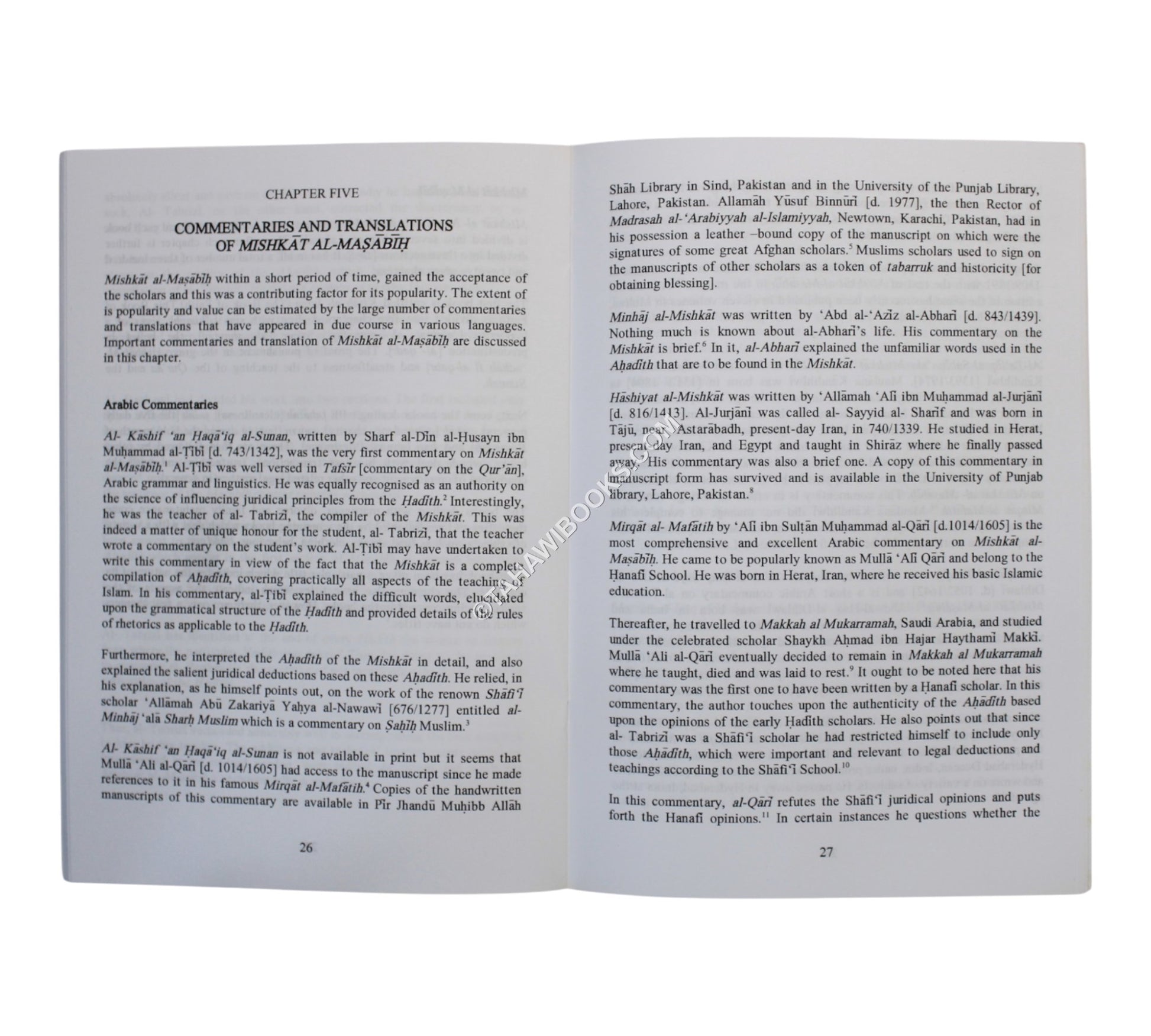 Introduction to Mishkat Al-Masabih