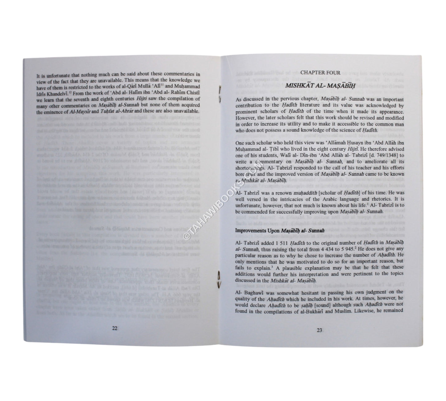 Introduction to Mishkat Al-Masabih