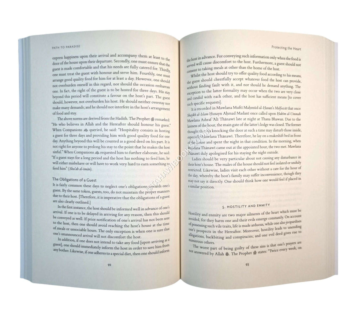 The Path to Paradise - Principles of Good Character & Appreciation of the Hereafter