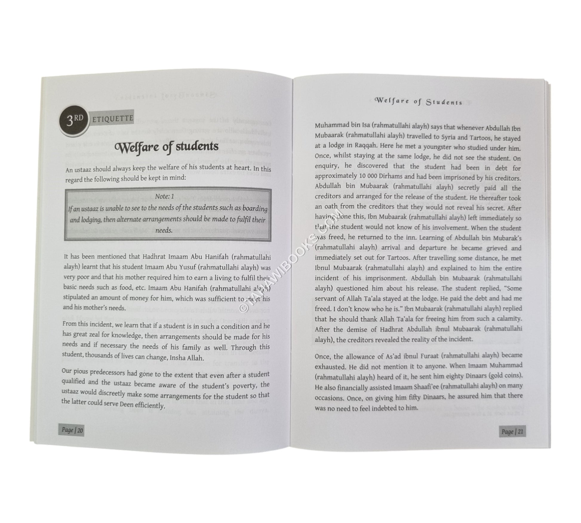 Etiquettes for Teachers