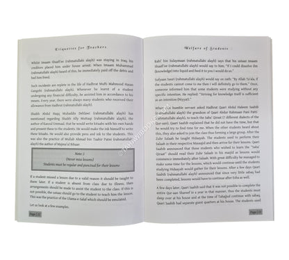 Etiquettes for Teachers