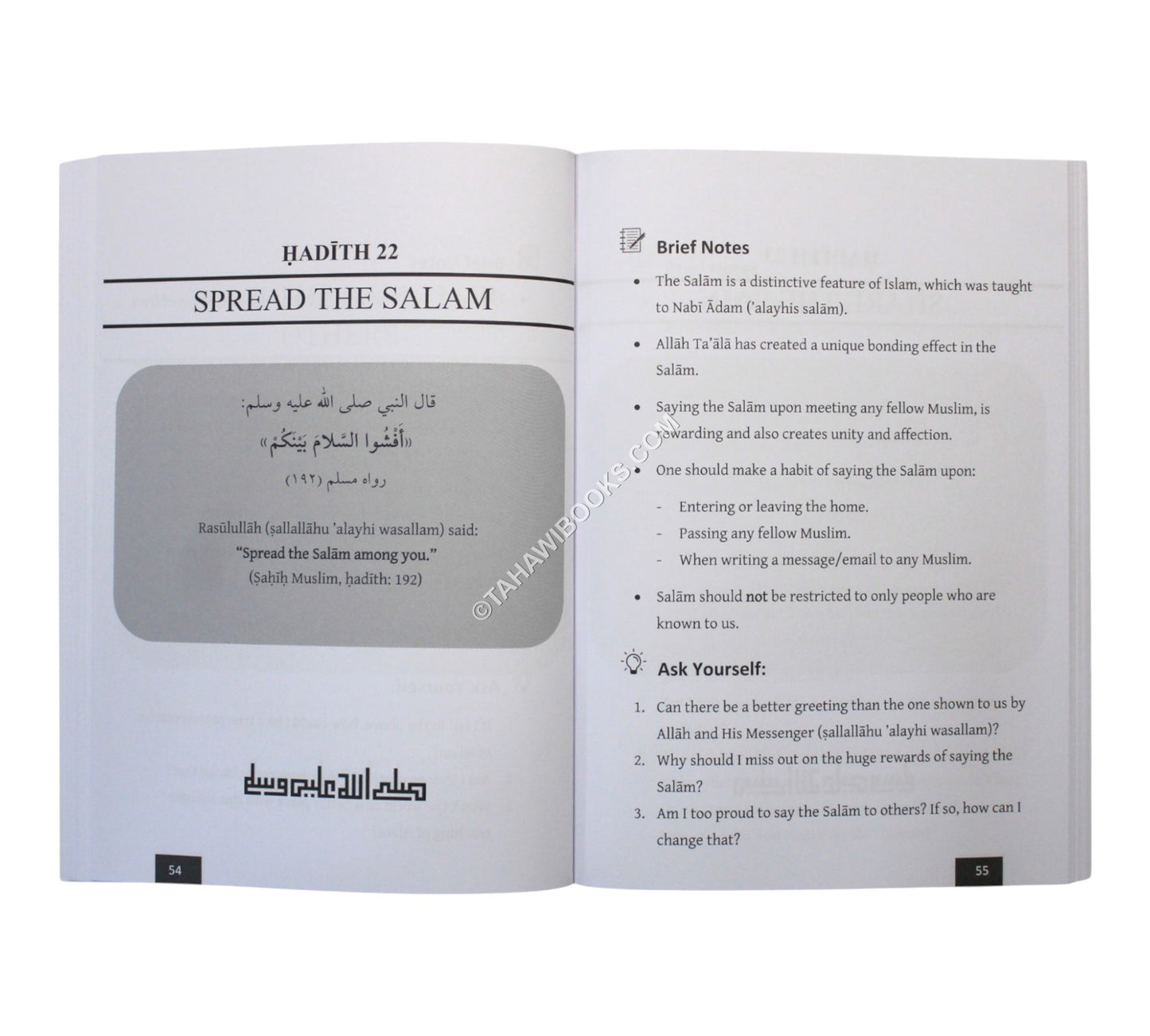 50 Selected Hadiths