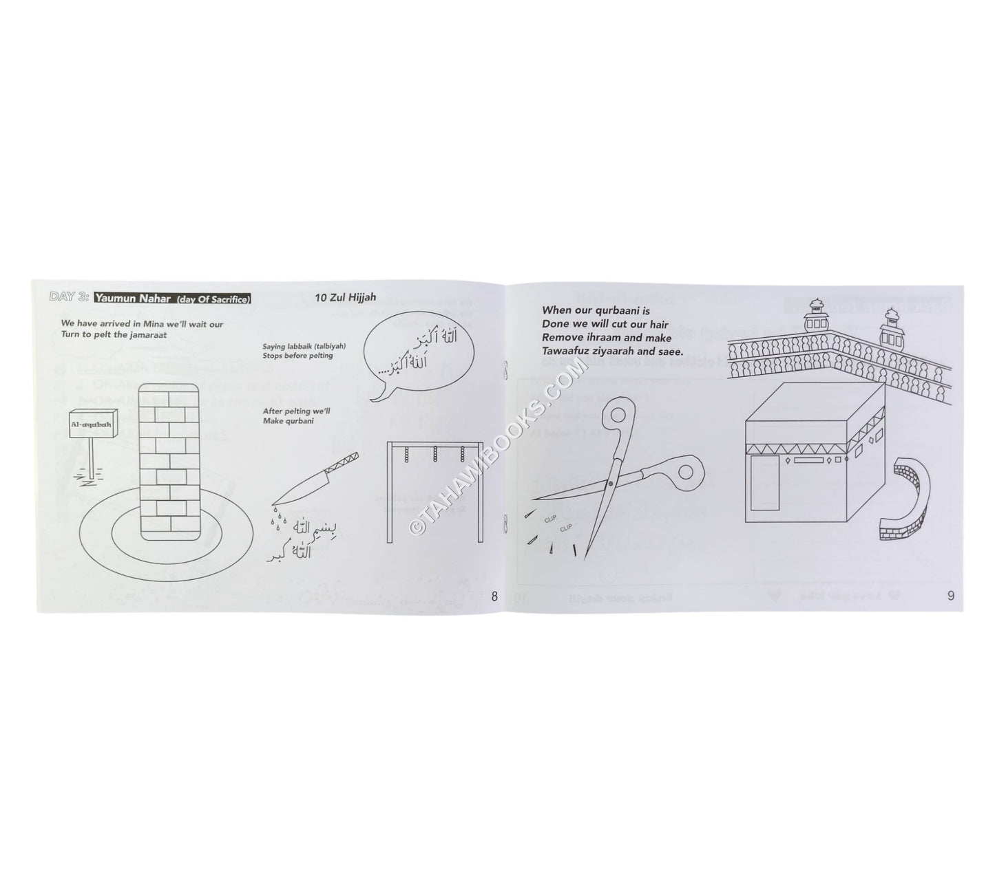 Colouring Book:Hajj for Little Minds