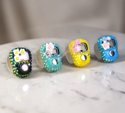 Tasbih Counter-Bling-Flowery