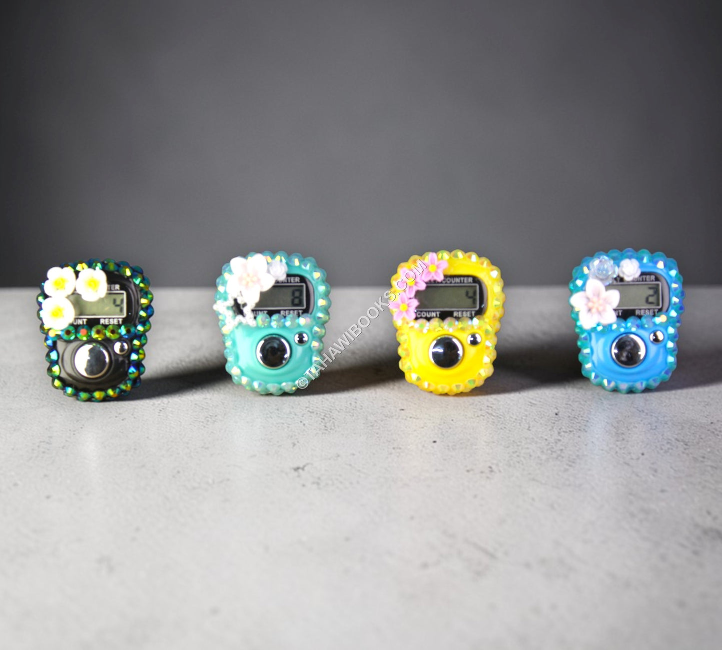 Tasbih Counter-Bling-Flowery